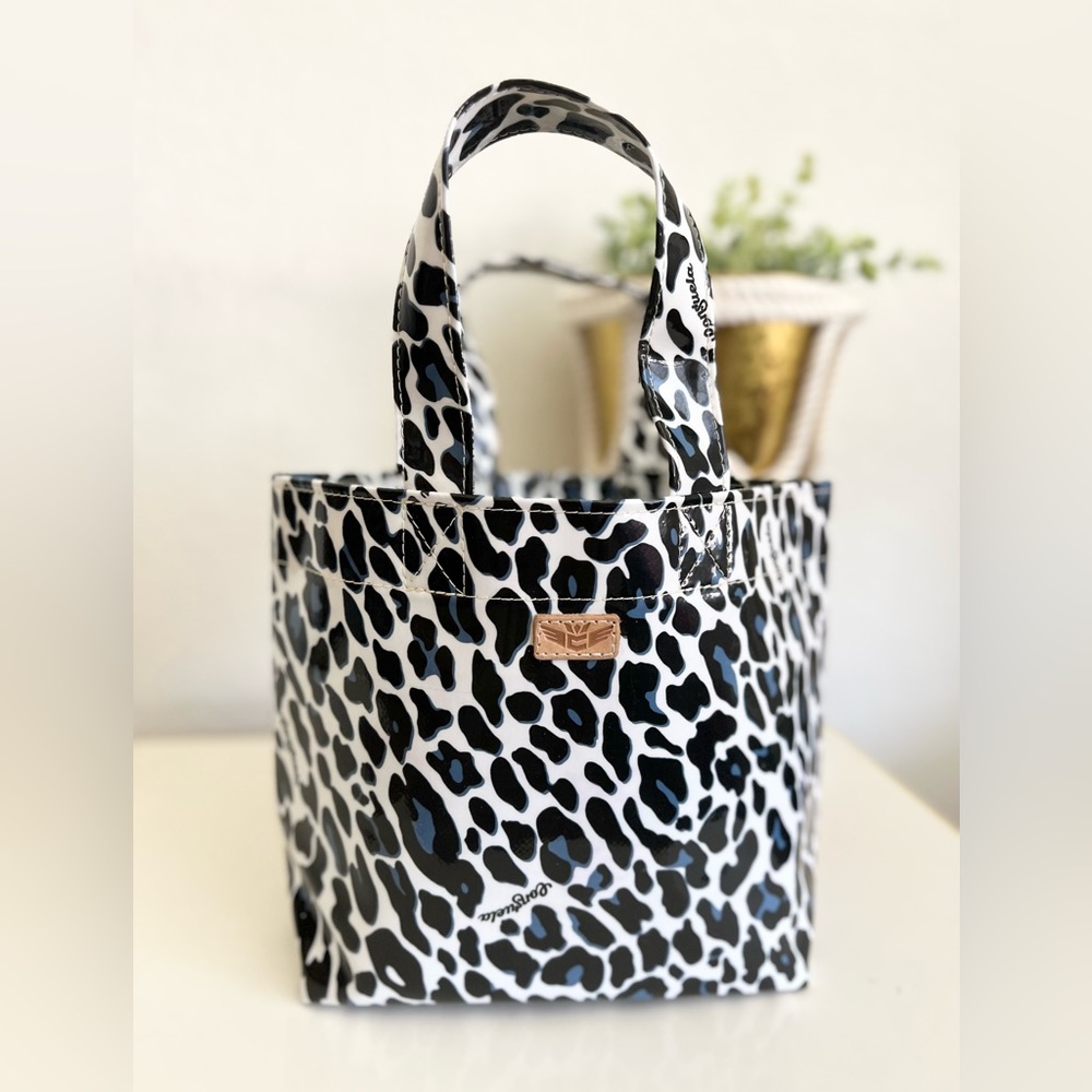 NWT Consuela Grab N Go Mini Tote Leopard Print